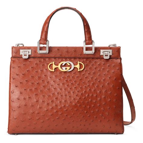 gucci ostrich bag price|gucci ostrich medium top handle bag.